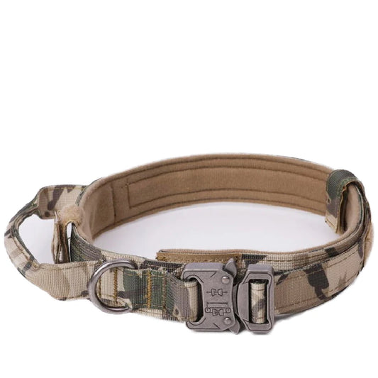 Tactical Dog Collar set for training larger stronger breeds of dogs