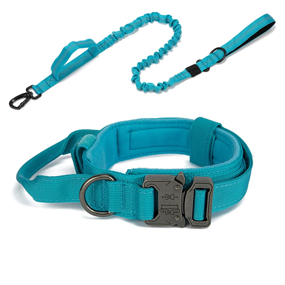 Tactical Dog Collar set for training larger stronger breeds of dogs