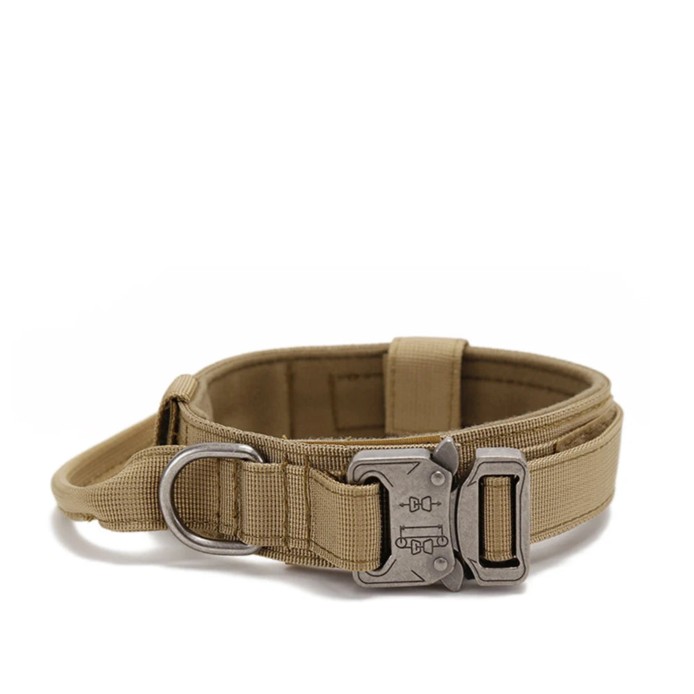 Tactical Dog Collar set for training larger stronger breeds of dogs
