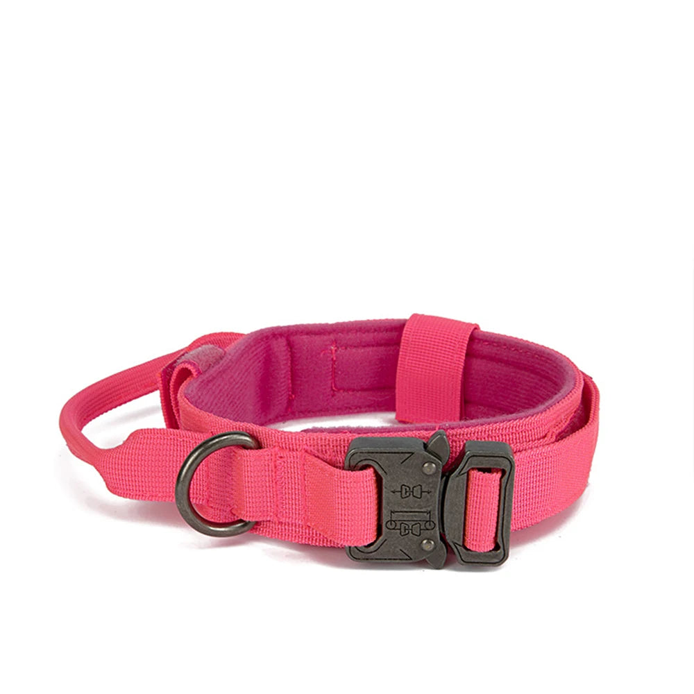 Tactical Dog Collar set for training larger stronger breeds of dogs