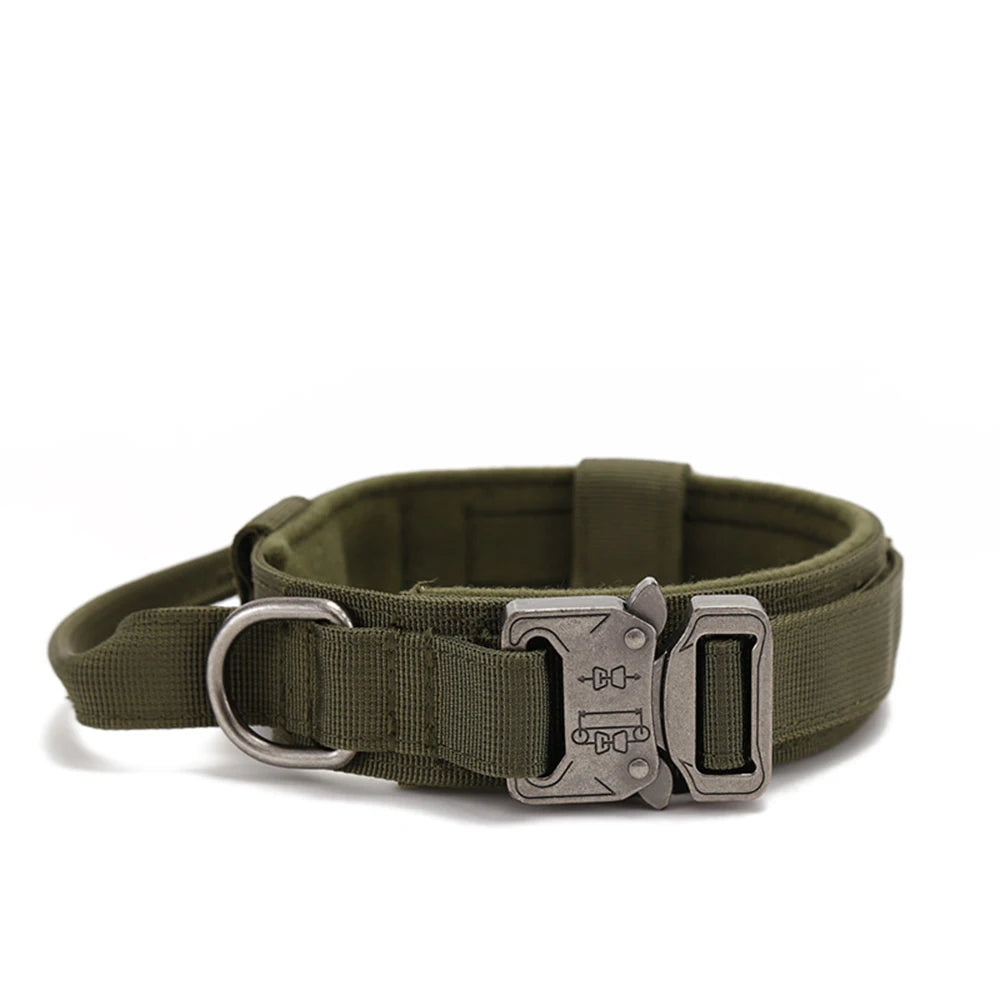 Tactical Dog Collar set for training larger stronger breeds of dogs